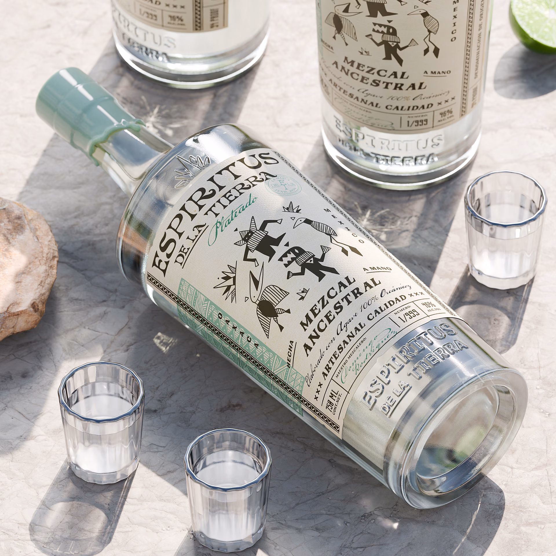 Espiritus de la Tierra Mezcal Packaging Concept — DRIBBBLE UI design by Dusan Sol (Slide 1)