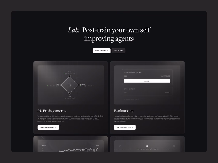 AI SaaS Feature Section for Agent Training Platform — UI design by Sheikh Attabur