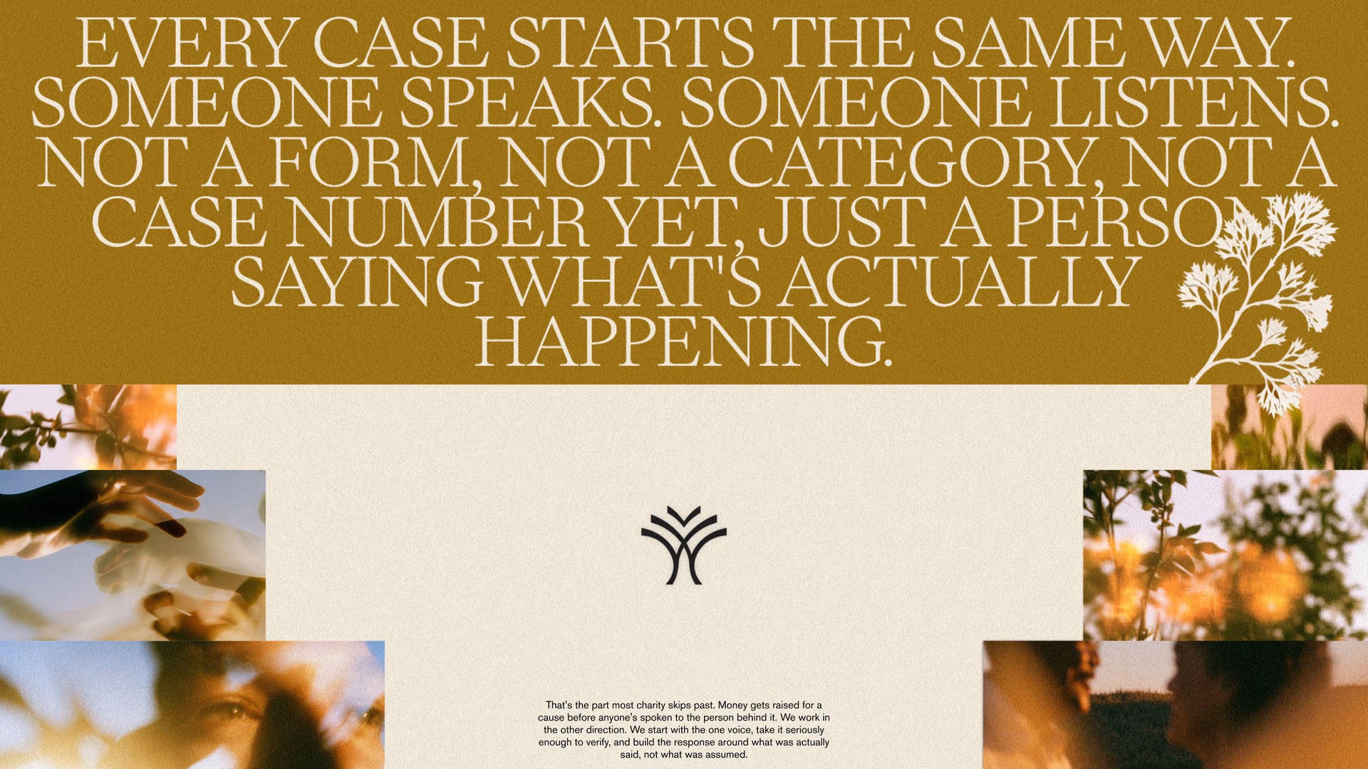 Good. Truth. Brand Concept Landing Page — X UI design by Wes (Slide 4)