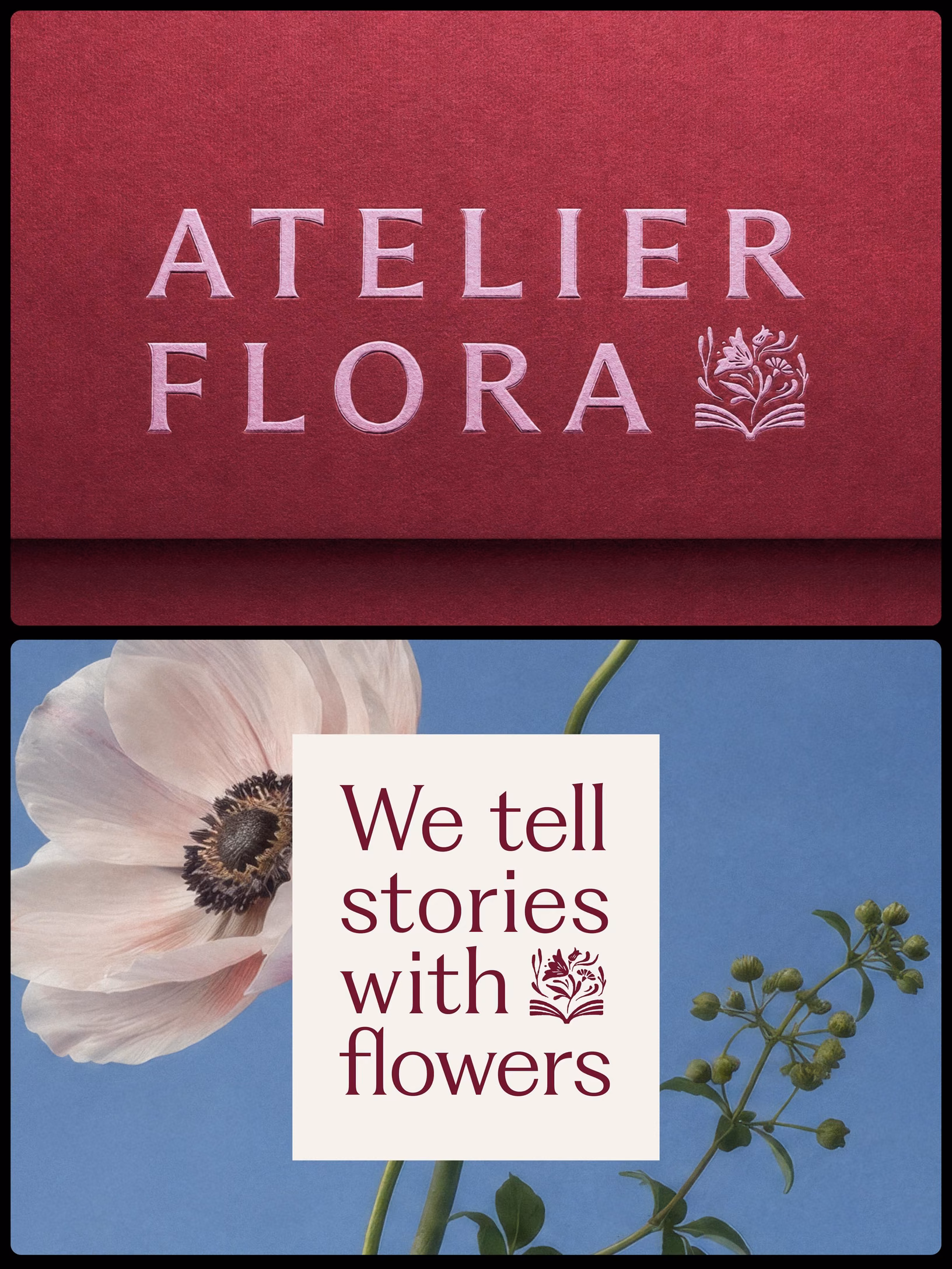 Editorial Floral Branding & Visual Identity — X UI design by 만원만 l manwonman (Slide 2)