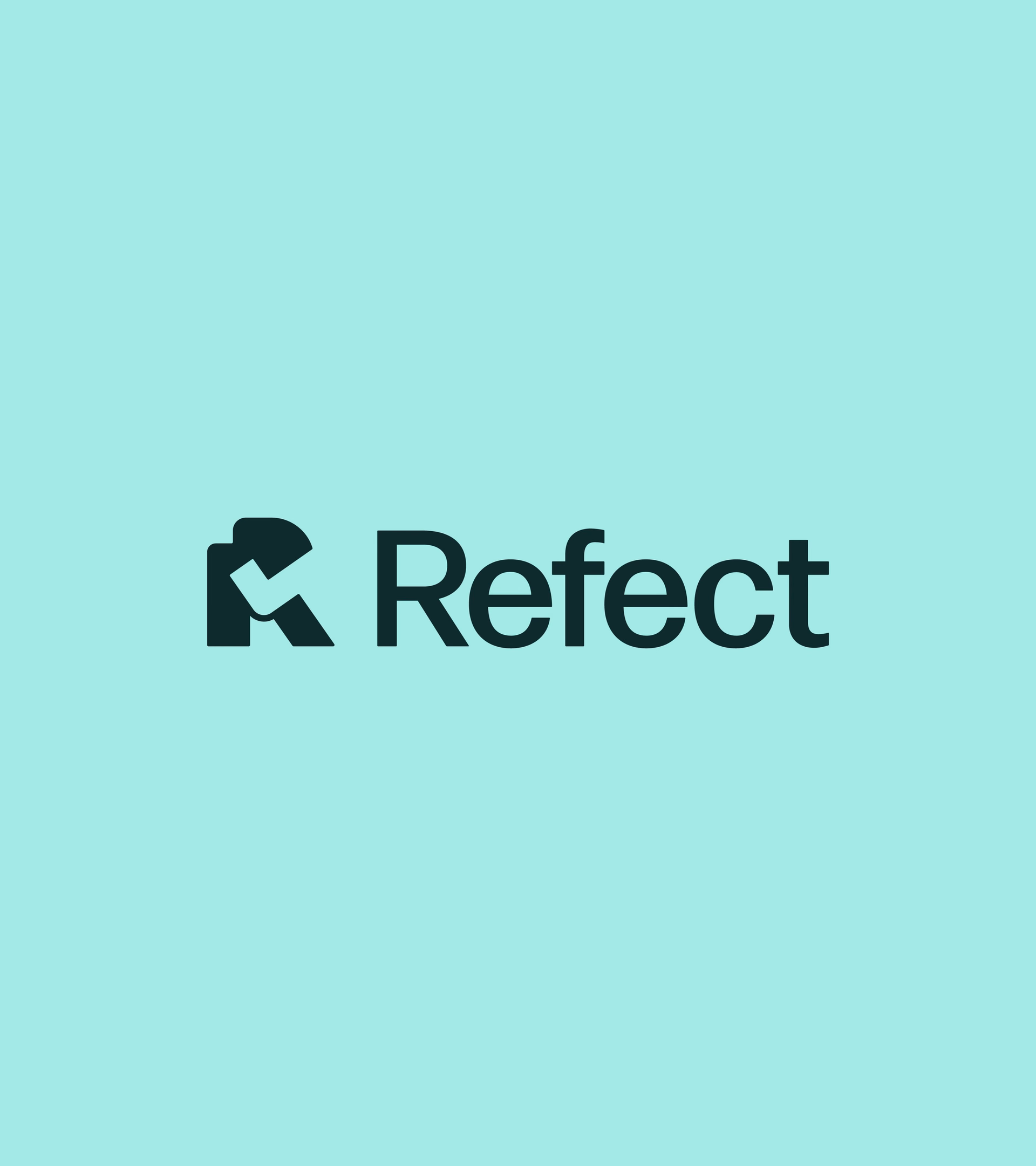 Refect Brand Identity Mockup — X UI design by Izaz Mahammad (Slide 2)
