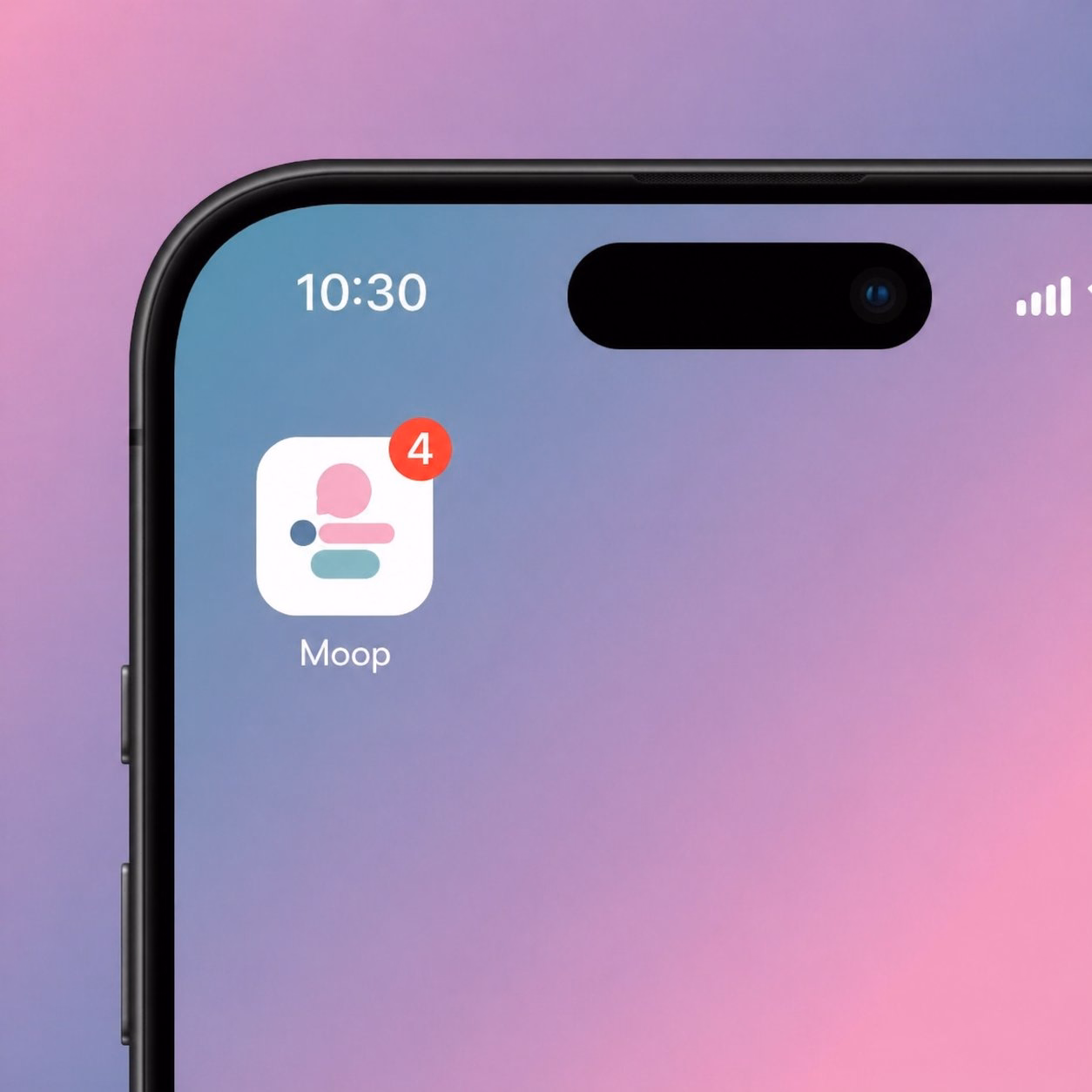 Moop Brand Identity Showcase — X UI design by Tushar Pandey (Slide 3)