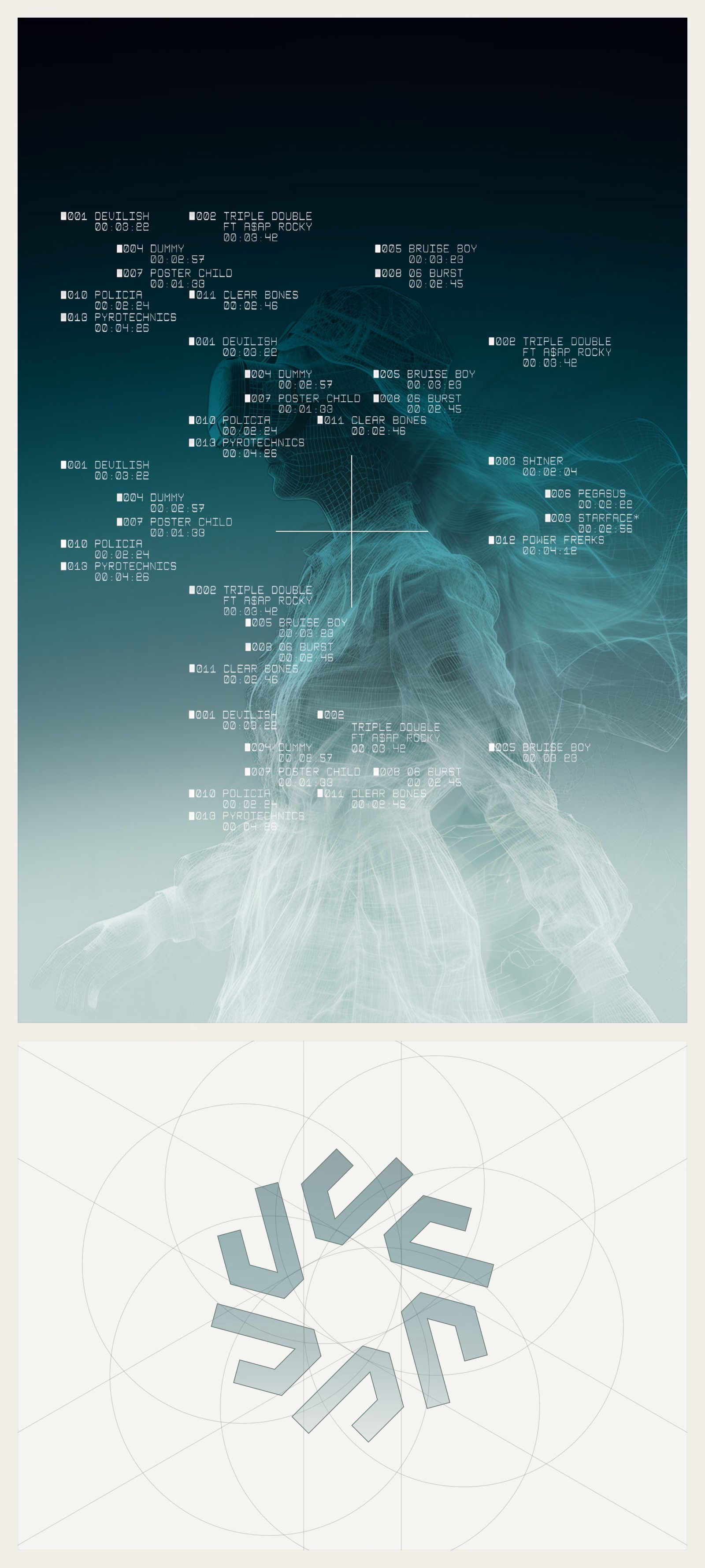 Kuantro Brand Exploration Interface — X UI design by Judha (Slide 4)