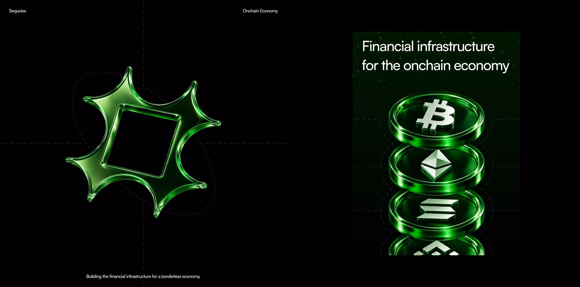 Sequoise Crypto Branding — X UI design by Sai Satvik (Slide 3)