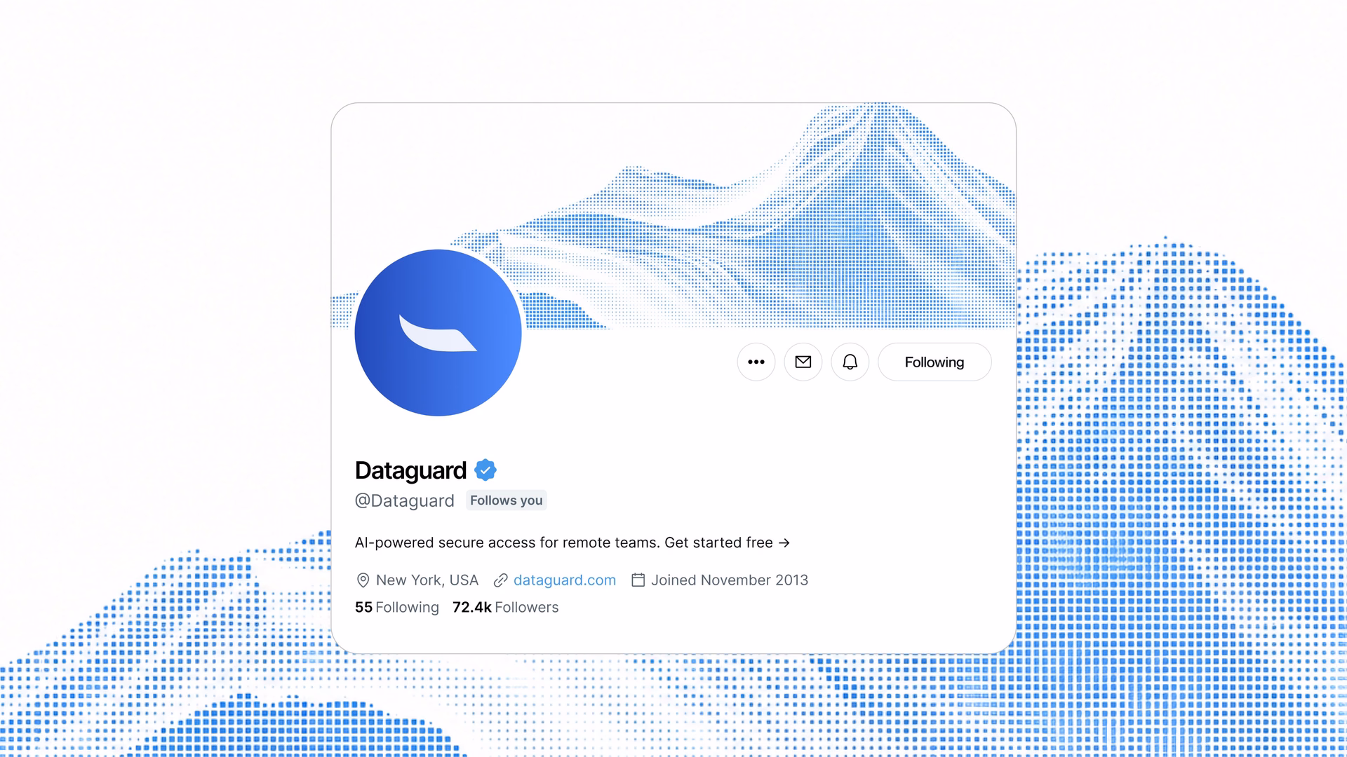 Dataguard Brand Language Landing Page — X UI design by Abdul Saboor (Slide 4)