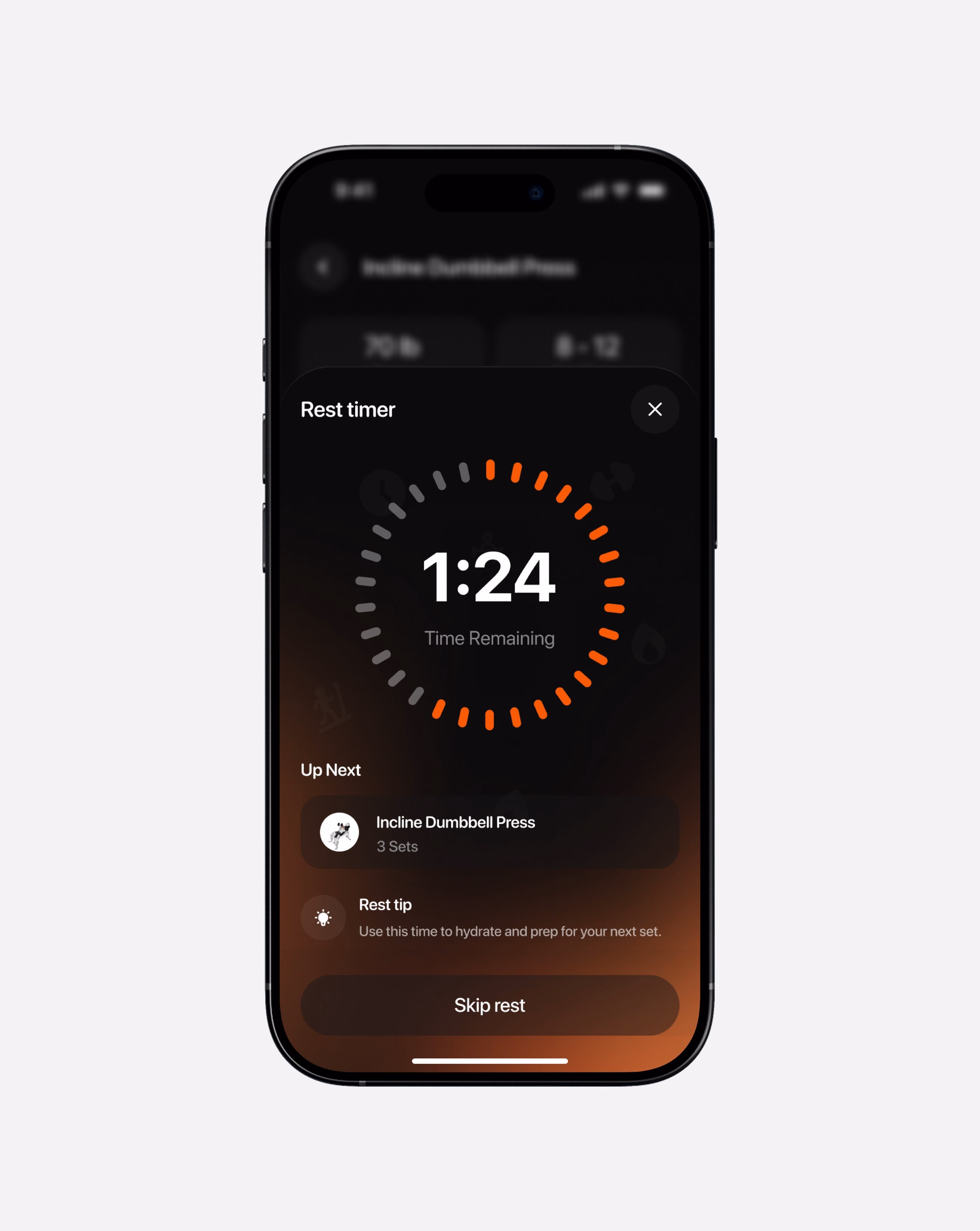 Workout Flow Fitness Mobile App — X UI design by Babayanski (Slide 3)
