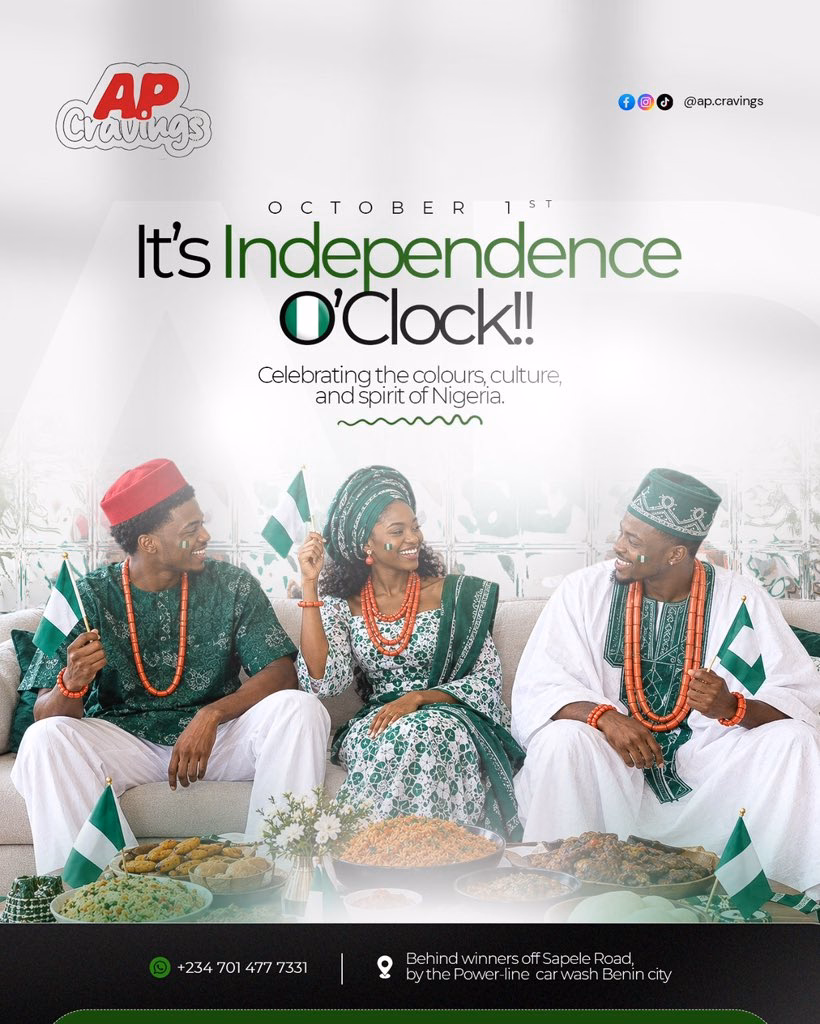Nigerian Independence Day Beauty Salon Social Media Design — X UI design by Desseygraphix (Slide 4)