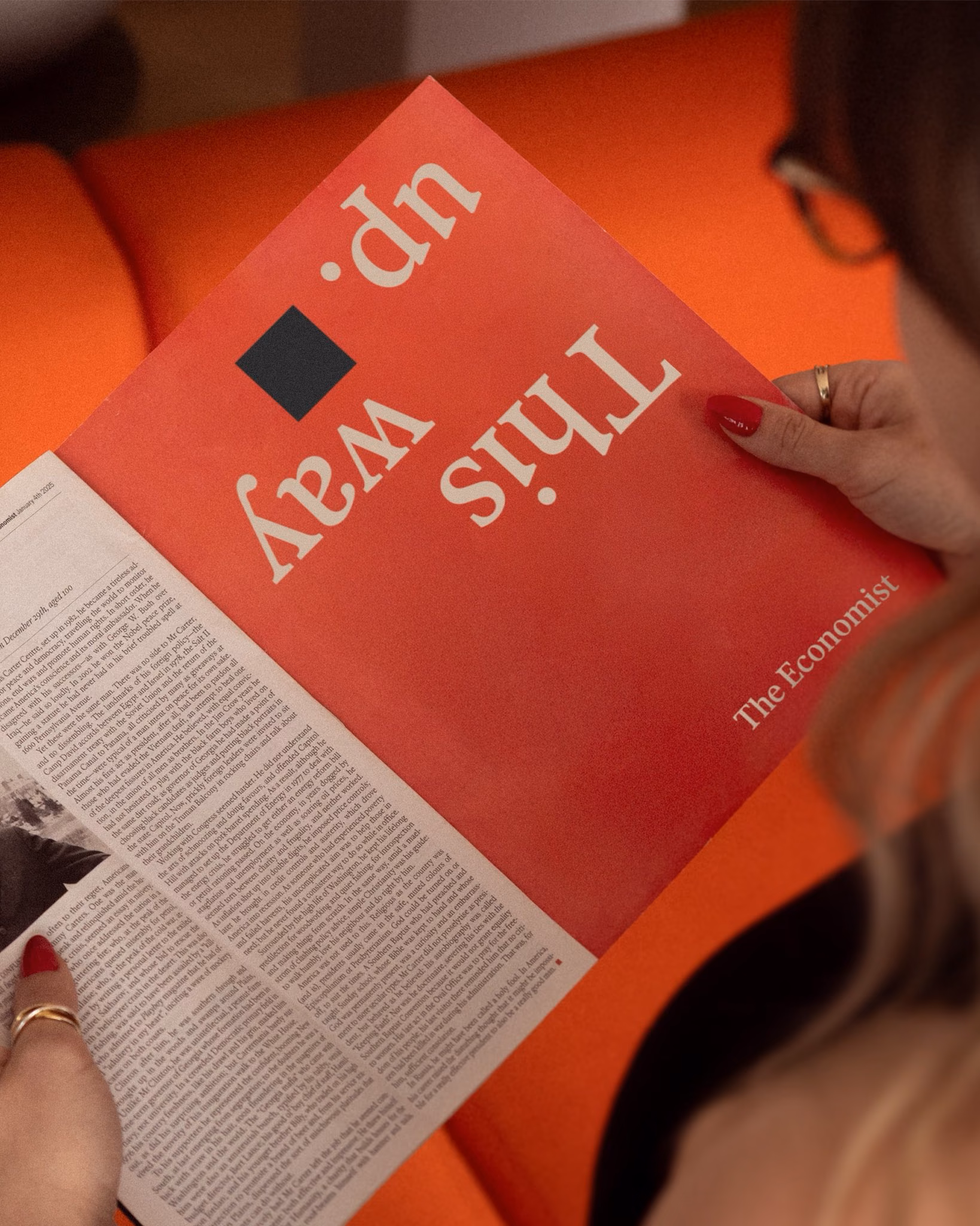 The Economist Billboard Redesign — X UI design by Nomad® (Slide 2)