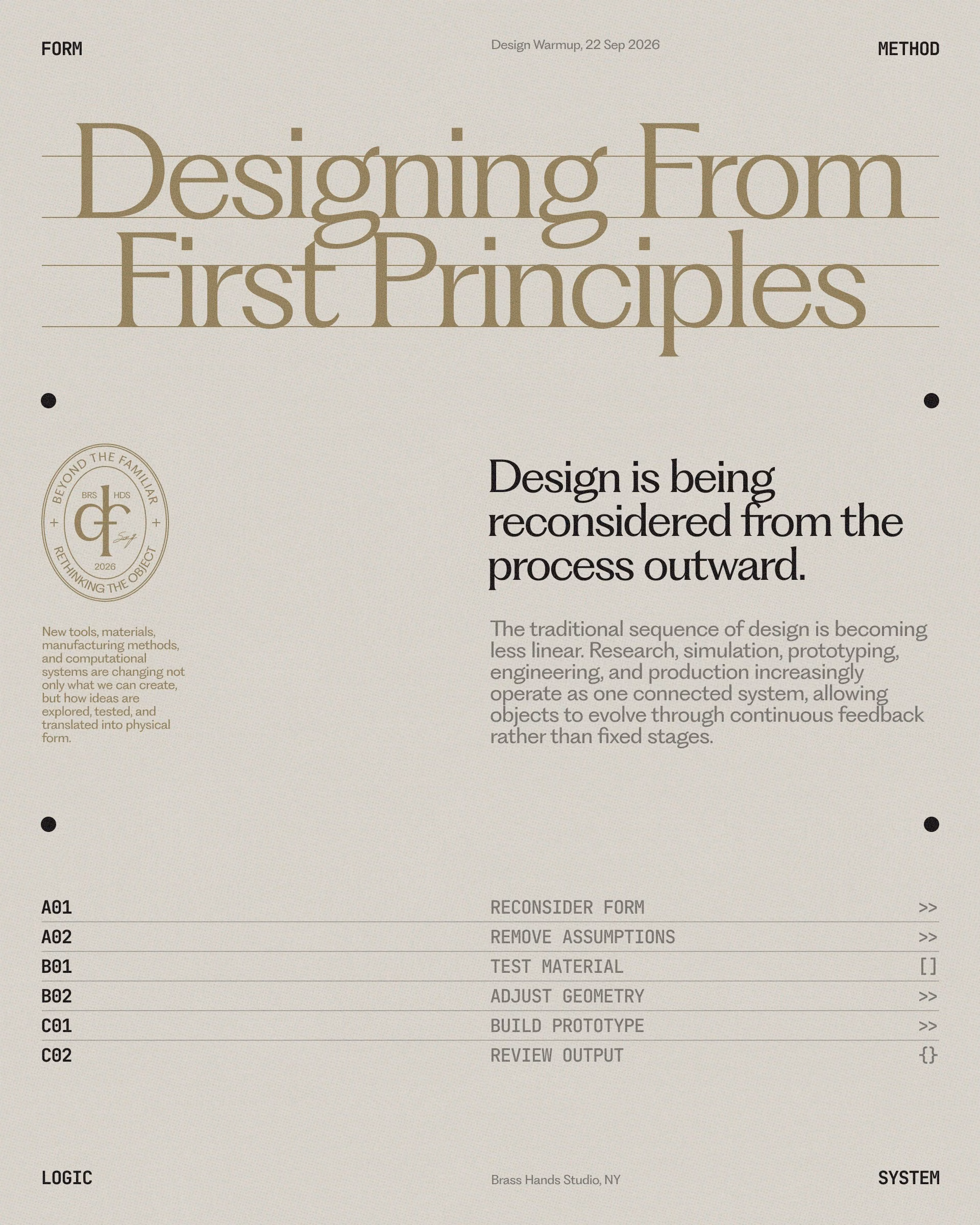 Neo-Swiss Editorial Market Cycle Poster Design — X UI design by Serge (Slide 4)