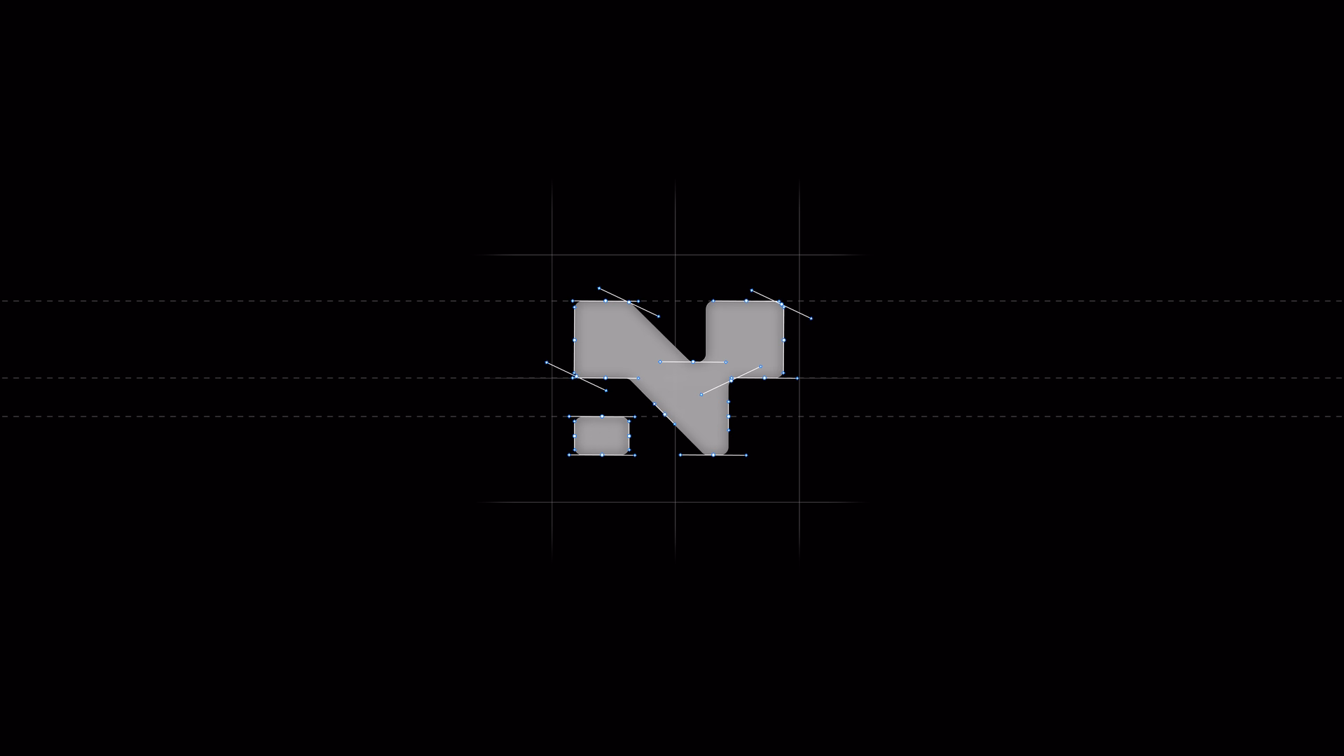 Futuristic Metallic Brand Identity Concept — X UI design by Praveen Kumar (Slide 4)