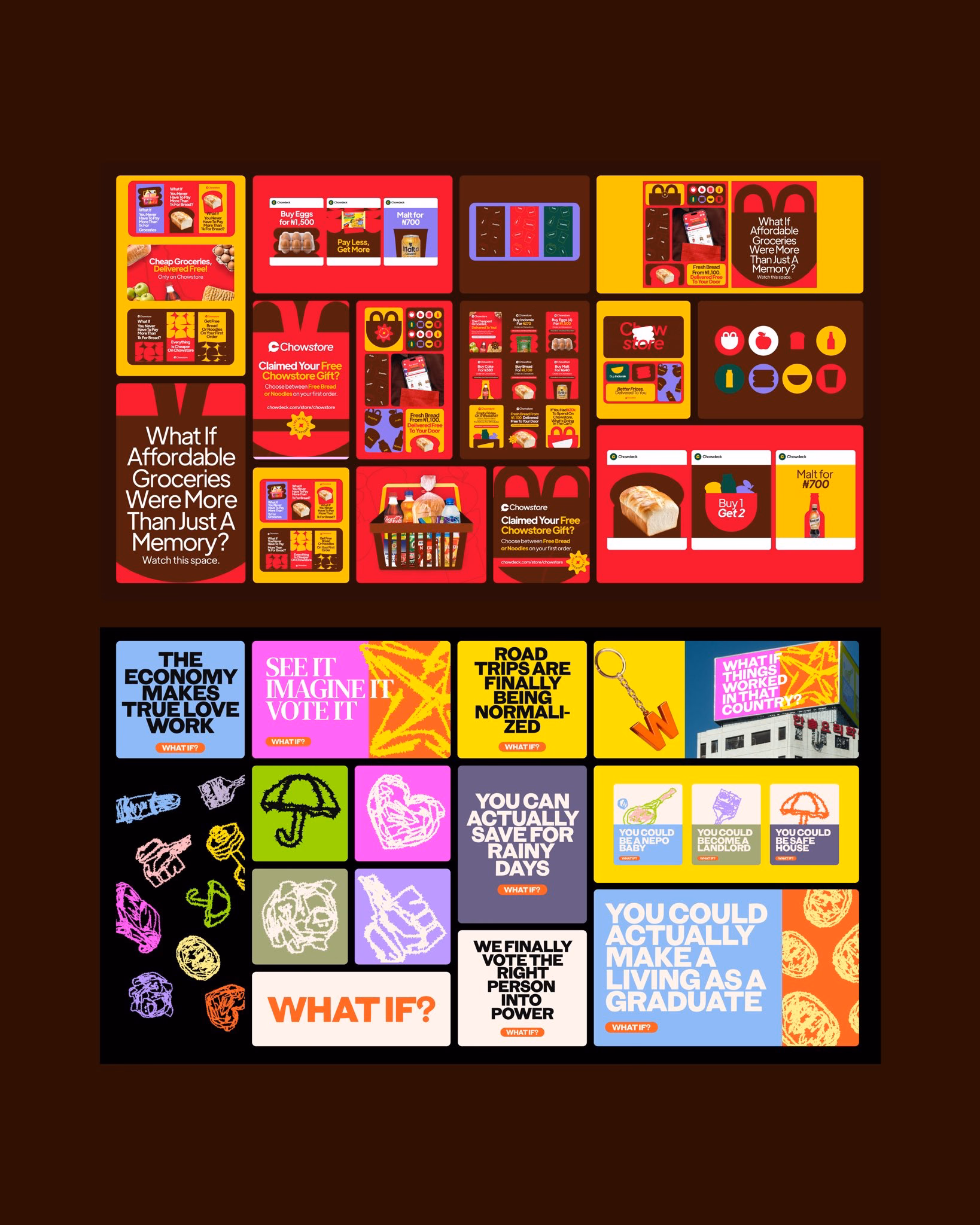 Bold African Visual Identity Presentation Deck — X UI design by obásolá (Slide 4)