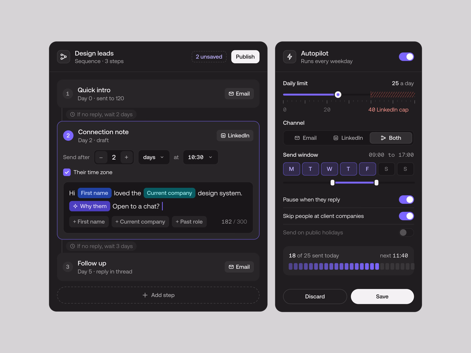 AI-Powered Talent Analytics & Candidate Sourcing Dashboard — X UI design by Yuri Gokoryan (Slide 4)