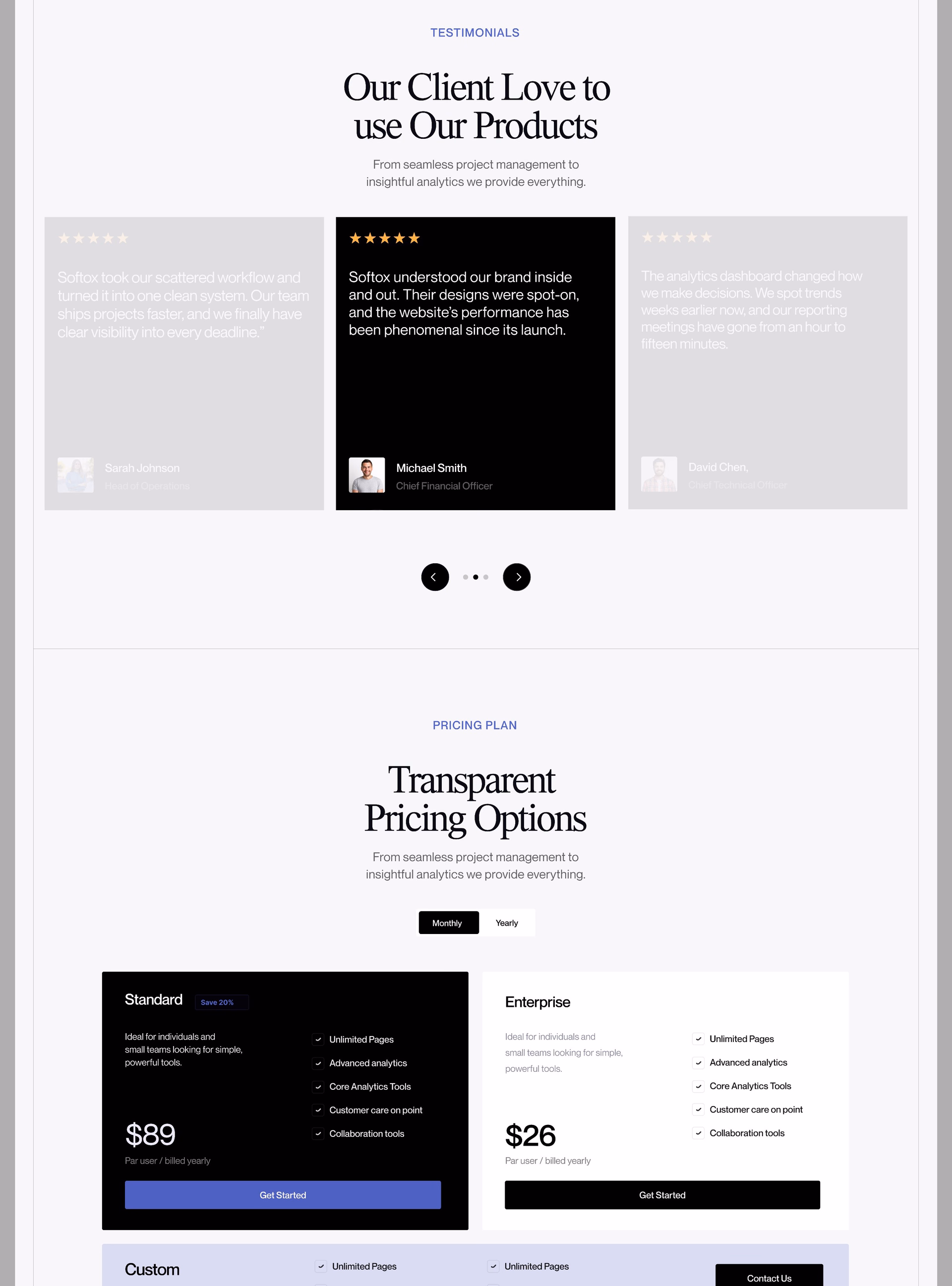 SaaS AI Startup Homepage & Dashboard Web UI Design — X UI design by Abdul Saboor (Slide 4)