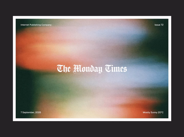 Midjourney Motion Blur Brief Covers — UI design by Bradley Rodgers