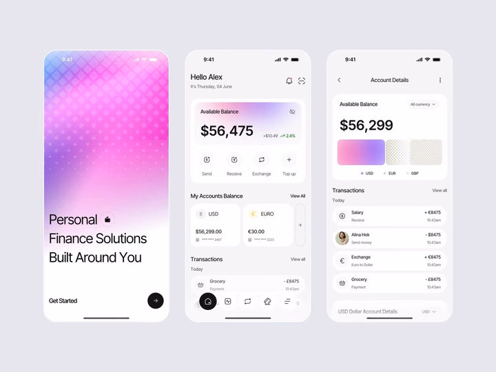 Sujon Hossain Portfolio Design — UI design by Sujon Hossain