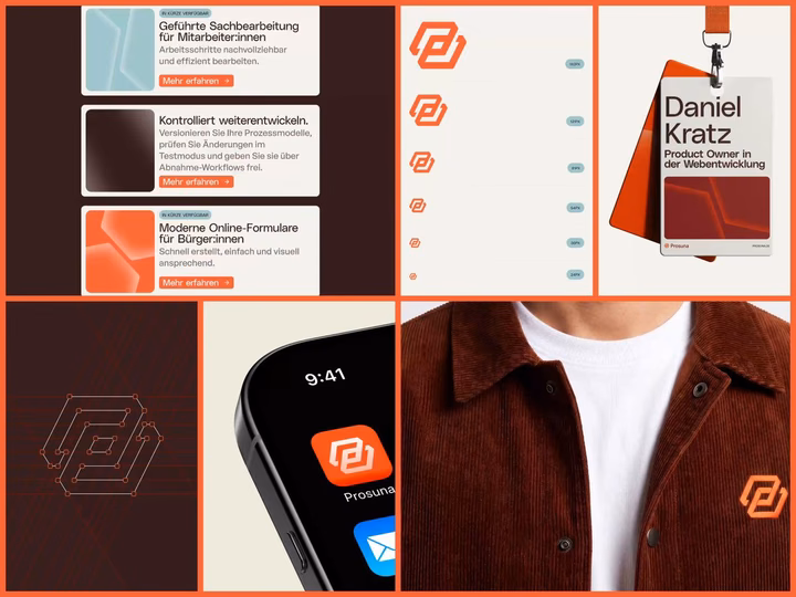 Portfolio Showcase Presentation — UI design by Oleg