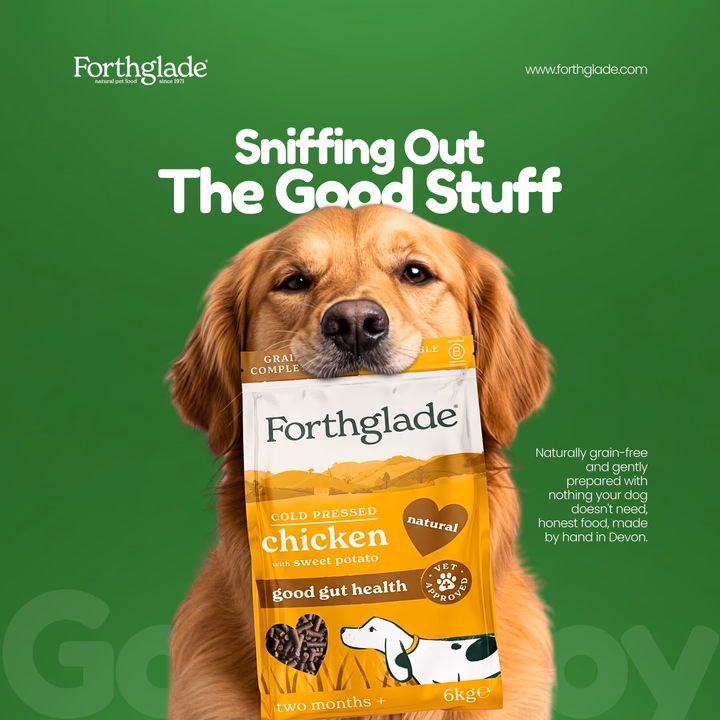 Forthglade Pet Food Social Ad — UI design by (Oma)devuae