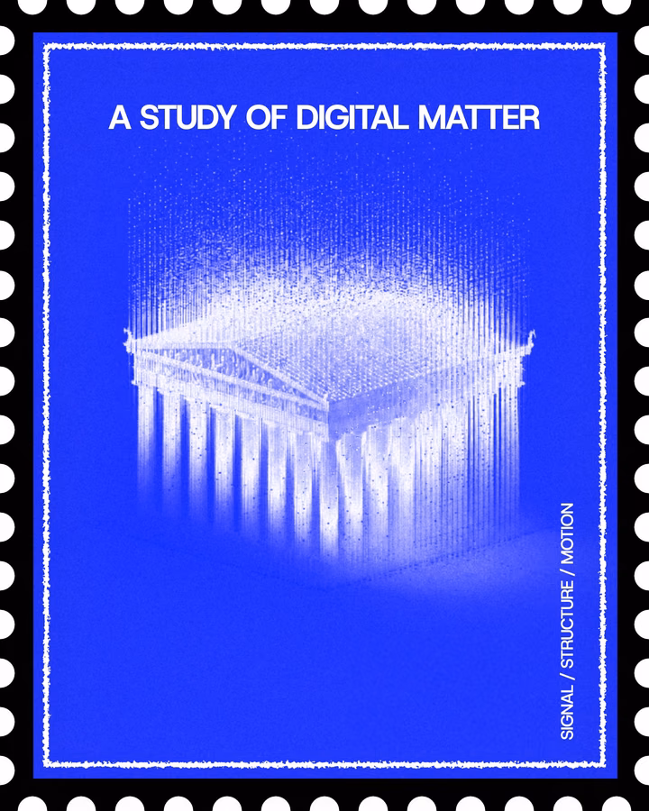 A Study of Digital Matter — UI design by Vinay Juneja