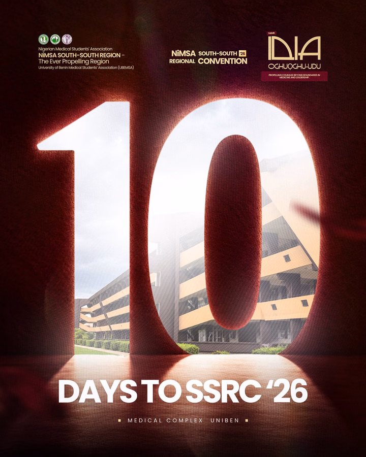 Medical Convention Countdown Event Poster Design — UI design by Bluebox.