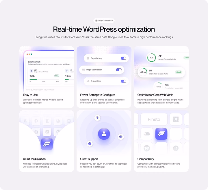 SaaS Feature Grid & Bento Layout Landing Page UI — UI design by Ashik