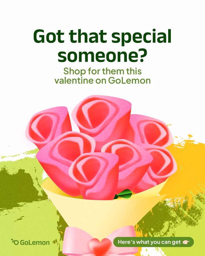 Valentine's Day Promotional Social Media Design — UI design by Bayo